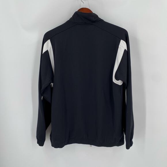 Nike black white full zip track jacket mens size medium - Picture 2 of 10